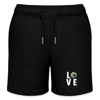 Rat Rat - Short de jogging enfant bio Stanley/Stella - noir - Devant