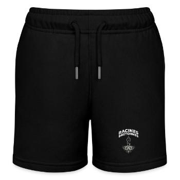 Bretagne Racines Bretonnes Triskell Identité - Short de jogging enfant bio Stanley/Stella - noir - Devant