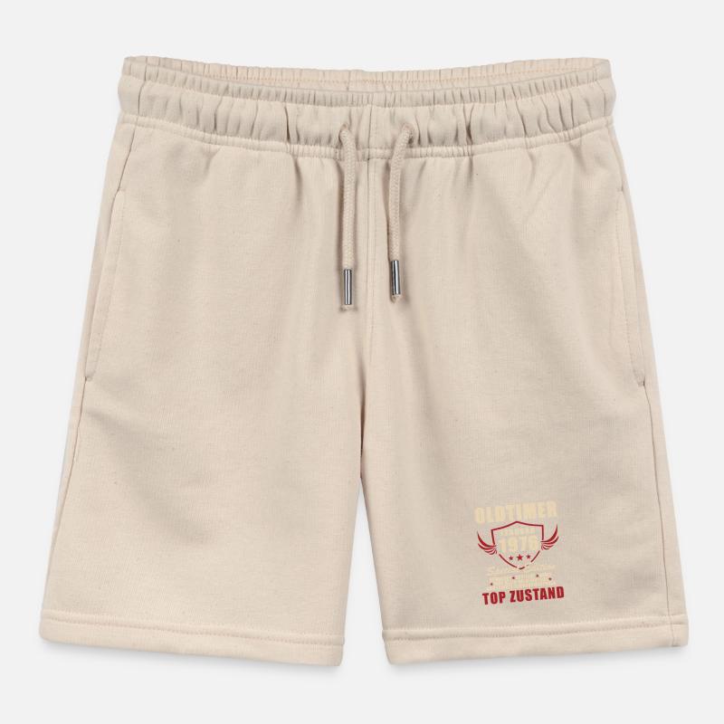 Février 1976 Anniversaire Oldtimer 1976 Short de jogging enfant bio Stanley/Stella