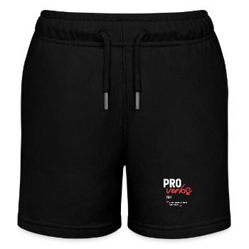 Eine sanfte Antwort vertreibt den Zorn Sprichwörter 15,1 - Kinder Organic Joggingshorts Mini Bolter von Stanley/Stella - Schwarz - Vorne