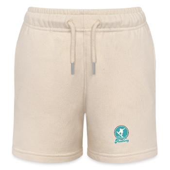 Snowboarding Board Meeting - Kinder Organic Joggingshorts Mini Bolter von Stanley/Stella - Natur - Vorne