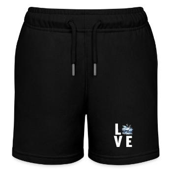 Renne Renne - Short de jogging enfant bio Stanley/Stella - noir - Devant