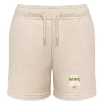 Ruhe Schlägt Panikbereitschaft, Lebensstil, - Kinder Organic Joggingshorts Mini Bolter von Stanley/Stella - Natur - Vorne