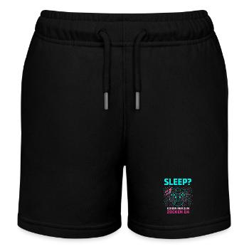 Zocken schlafen - Kinder Organic Joggingshorts Mini Bolter von Stanley/Stella - Schwarz - Vorne
