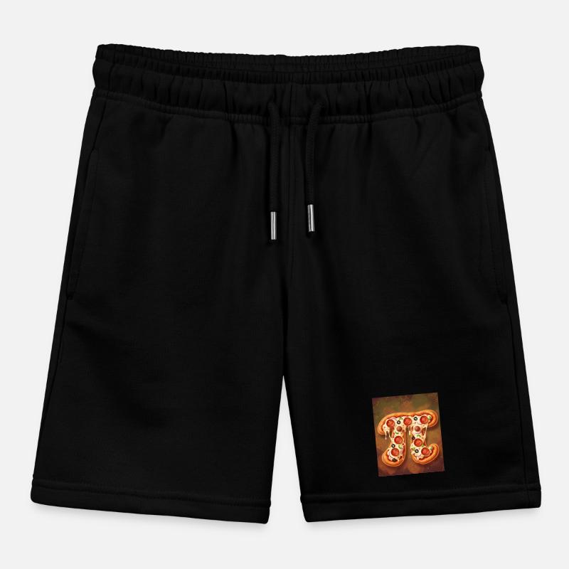 Pi Shape Pizza Kinder Organic Joggingshorts Mini Bolter von Stanley/Stella