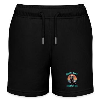 Blaireau drôle - Short de jogging enfant bio Stanley/Stella - noir - Devant