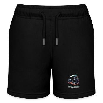 Game Over Alltag | Bestatter Jobhumor - Kinder Organic Joggingshorts Mini Bolter von Stanley/Stella - Schwarz - Vorne