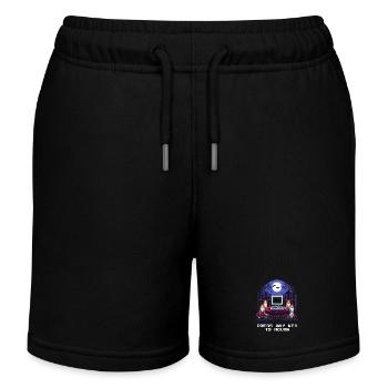 Any Key to Mourn | Bestatter Humor - Kinder Organic Joggingshorts Mini Bolter von Stanley/Stella - Schwarz - Vorne