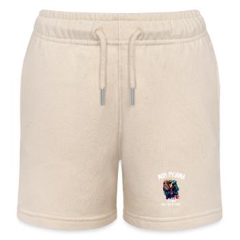 Pyjama Chien Cocker Drôle - Short de jogging enfant bio Stanley/Stella - écru doux - Devant