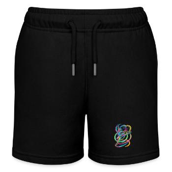 Danse ballerine - Short de jogging enfant bio Stanley/Stella - noir - Devant