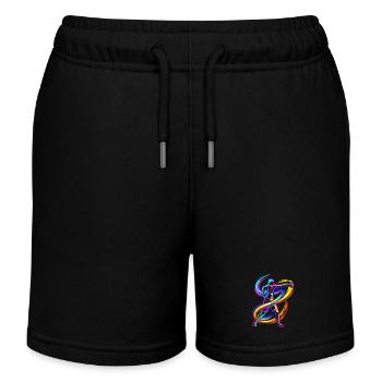 boxing - Kids Organic Sweat Shorts by Stanley/Stella - black - Front