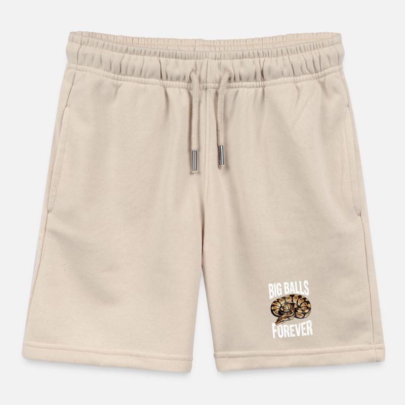 Königspython Schlangen Liebhaber Terrarium Python Kinder Organic Joggingshorts Mini Bolter von Stanley/Stella