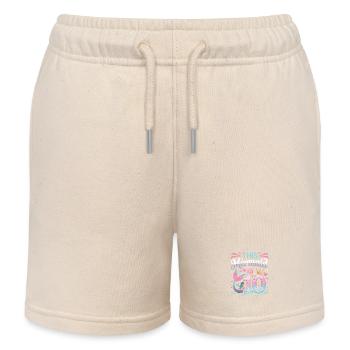 Mermaid 10th Birthday 10 Years - Kids Organic Sweat Shorts by Stanley/Stella - soft Ecru - Front