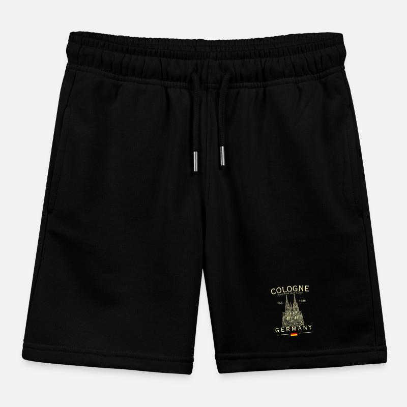 Cologne Germany Kölner Dom Cathedral Souvenir Kinder Organic Joggingshorts Mini Bolter von Stanley/Stella