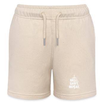 Offshore-bohrer-rig-bohrer Bohrboden Offshore - Kinder Organic Joggingshorts Mini Bolter von Stanley/Stella - Natur - Vorne