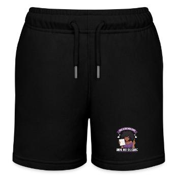 Juste une fille qui adore l’anime et dessine des otaku - Short de jogging enfant bio Stanley/Stella - noir - Devant