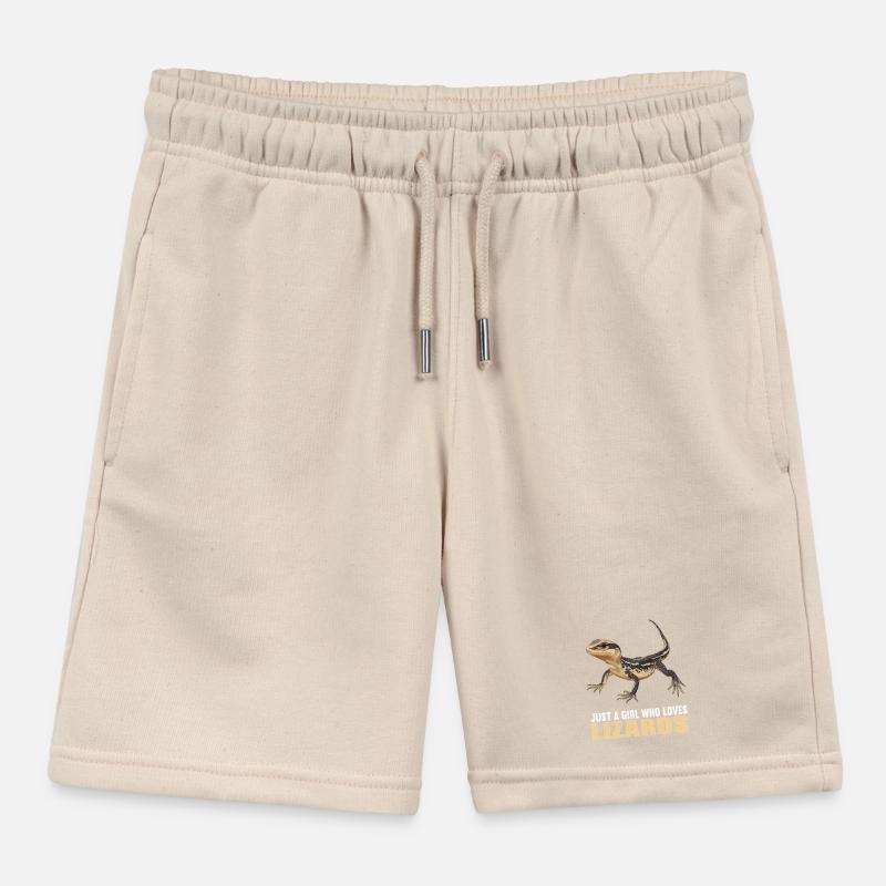 Eidechsen Eidechse Kinder Organic Joggingshorts Mini Bolter von Stanley/Stella