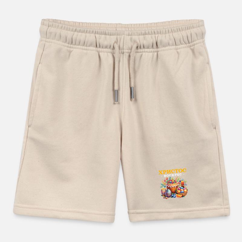 Semaine pascal orthodoxe grecque Short de jogging enfant bio Stanley/Stella