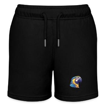 Aras Ara - Kinder Organic Joggingshorts Mini Bolter von Stanley/Stella - Schwarz - Vorne