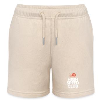 High Speed Screw - Kids Organic Sweat Shorts by Stanley/Stella - soft Ecru - Front