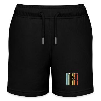 Ascension ultime de l’arc-en-ciel - Short de jogging enfant bio Stanley/Stella - noir - Devant