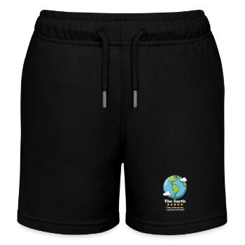 Die Erde - Kinder Organic Joggingshorts Mini Bolter von Stanley/Stella - Schwarz - Vorne