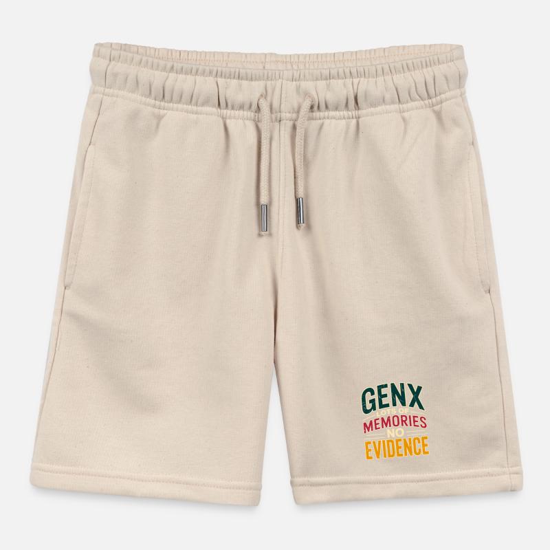 Memorie della GenX – Nessuna prova Pantaloncini sport bambino bio di Stanley/Stella
