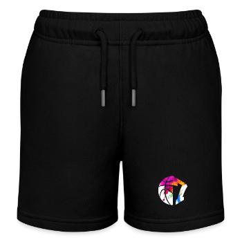 NR. 7 BASKETBALL NUMMER 7 BASKETBALL 7. GEBURTSTAG - Kinder Organic Joggingshorts Mini Bolter von Stanley/Stella - Schwarz - Vorne
