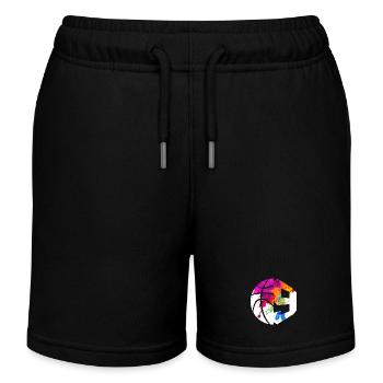 NR. 9 BASKETBALL NUMMER 9 BASKETBALL 9. GEBURTSTAG - Kinder Organic Joggingshorts Mini Bolter von Stanley/Stella - Schwarz - Vorne