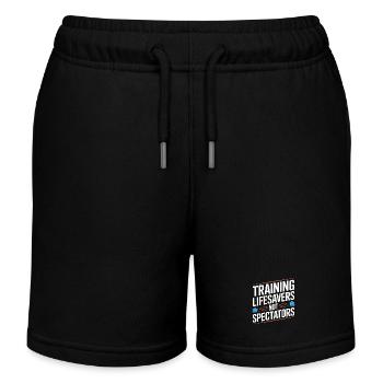 Paramedic Training Lifesavers Emergency Services - Kinder Organic Joggingshorts Mini Bolter von Stanley/Stella - Schwarz - Vorne
