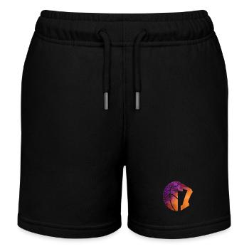 NUMMER 7 BASKETBALL 7. GEBURTSTAG - Kinder Organic Joggingshorts Mini Bolter von Stanley/Stella - Schwarz - Vorne