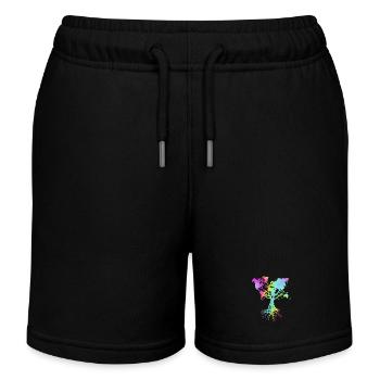 Geology Archaeology - Kids Organic Sweat Shorts by Stanley/Stella - black - Front