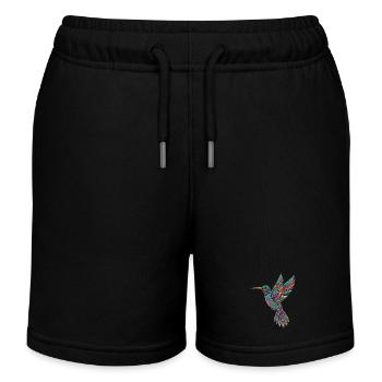 Alebrije Kolibri Mexikanisches Volk - Kinder Organic Joggingshorts Mini Bolter von Stanley/Stella - Schwarz - Vorne