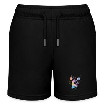 Cheerpom pom girls Mom Cheerleading - Short de jogging enfant bio Stanley/Stella - noir - Devant
