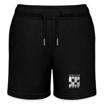 Surf Surfen Surfer - Short de jogging enfant bio Stanley/Stella - noir - Devant