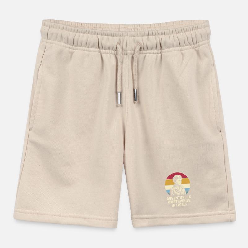 Amelia Earhart Das Abenteuer ist lohnenswert Kinder Organic Joggingshorts Mini Bolter von Stanley/Stella