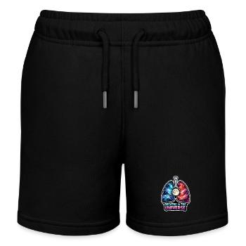 Mondmeditation, Mondachtsamkeit, Spirituell - Kinder Organic Joggingshorts Mini Bolter von Stanley/Stella - Schwarz - Vorne