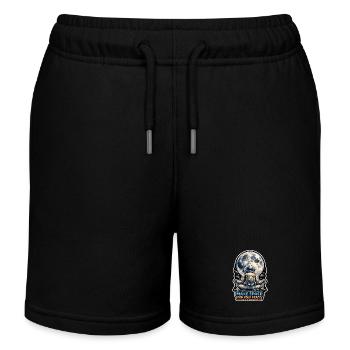 Mondmeditation, Mondachtsamkeit, Spirituell - Kinder Organic Joggingshorts Mini Bolter von Stanley/Stella - Schwarz - Vorne