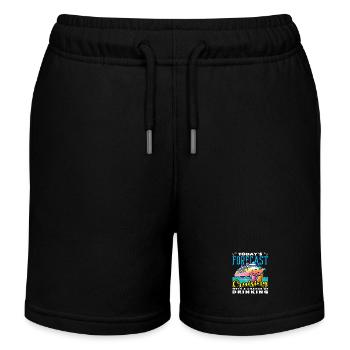 Vorhersage Cruising Chance Of Drinking - Kinder Organic Joggingshorts Mini Bolter von Stanley/Stella - Schwarz - Vorne