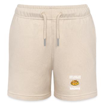 Nachos Tagträume Grafik-T-Shirt - Kinder Organic Joggingshorts Mini Bolter von Stanley/Stella - Natur - Vorne