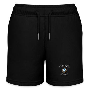 Couronne des armoiries d’Édimbourg, Écosse – Souvenir de voyage - Short de jogging enfant bio Stanley/Stella - noir - Devant