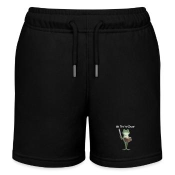 Dawn Test Froschritter - Kinder Organic Joggingshorts Mini Bolter von Stanley/Stella - Schwarz - Vorne