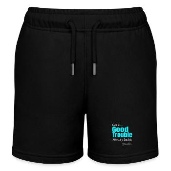 Bon T-shirt de Trouble Gradient - Short de jogging enfant bio Stanley/Stella - noir - Devant