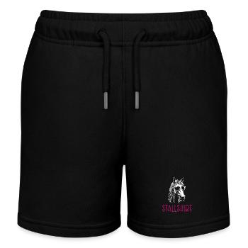Chemise d’écurie - Short de jogging enfant bio Stanley/Stella - noir - Devant