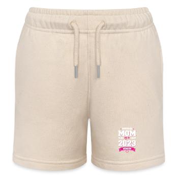 Proud Mom 2023 Senior - Kinder Organic Joggingshorts Mini Bolter von Stanley/Stella - Natur - Vorne