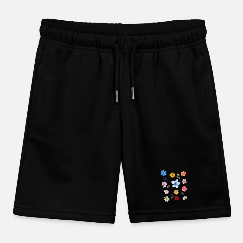 Spring is Coming Kids Organic Sweat Shorts by Stanley/Stella