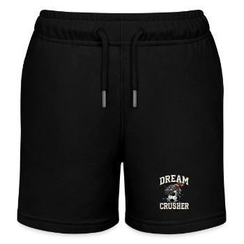 Brise-rêves du football - Short de jogging enfant bio Stanley/Stella - noir - Devant