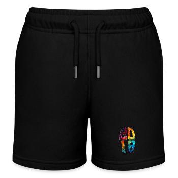 8 YEARS OLD 2018 8TH BIRTHDAY - Kids Organic Sweat Shorts by Stanley/Stella - black - Front