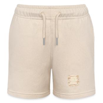 A Strange Thread | True Crime Forum - Kids Organic Sweat Shorts by Stanley/Stella - soft Ecru - Front