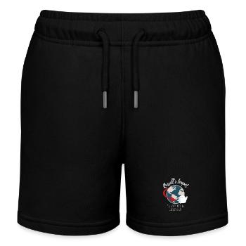 Russells Teekanne - Kinder Organic Joggingshorts Mini Bolter von Stanley/Stella - Schwarz - Vorne
